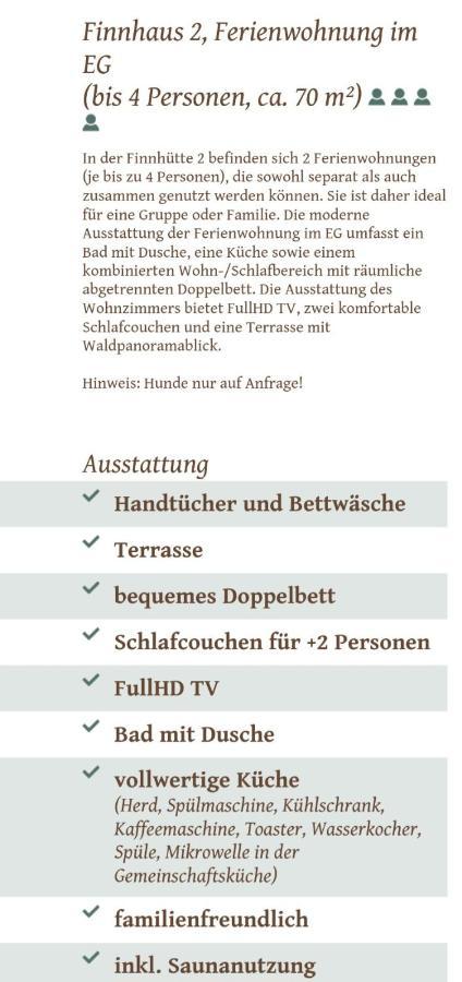Dambachhaus Thale Lägenhet Exteriör bild