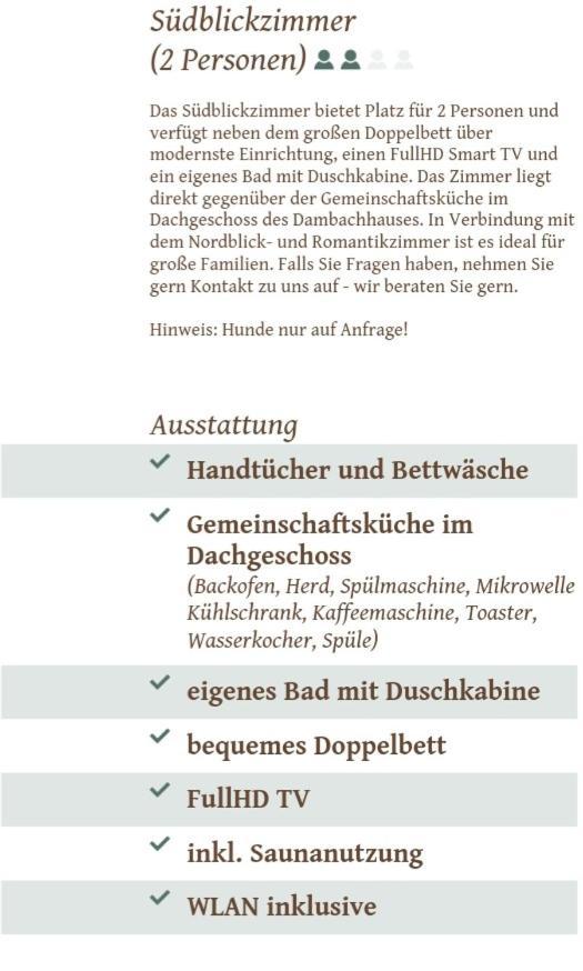 Dambachhaus Thale Lägenhet Exteriör bild